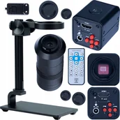 Mikroskopy i lupy - Mikroskop Rosfix MIKROSKOP CYFROWY Z KAMERĄ PLATFORMĄ I OBIEKTYWEM ZESTAW 3W1 - miniaturka - grafika 1