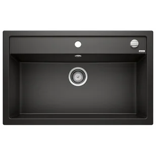 Blanco Zlew DALAGO 8 Czarny korek auto 525877 - Zlewozmywaki - miniaturka - grafika 1
