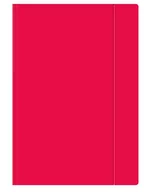 Teczki i skoroszyty - Ateneum Teczka z gumką A4+ Fluo malinowa (10szt) - miniaturka - grafika 1