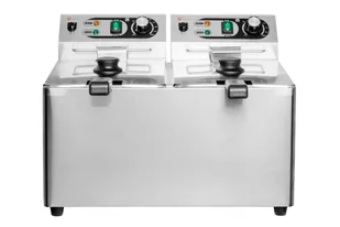RESTO QUALITY Frytownica elektryczna 2x8 L – RQF8LV2, dwukomorowa, 2x3 kW - Inne urządzenia gastronomiczne - miniaturka - grafika 1