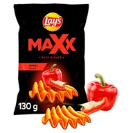 Chipsy - Lay's Maxx Czerwona Papryka 130g - miniaturka - grafika 1