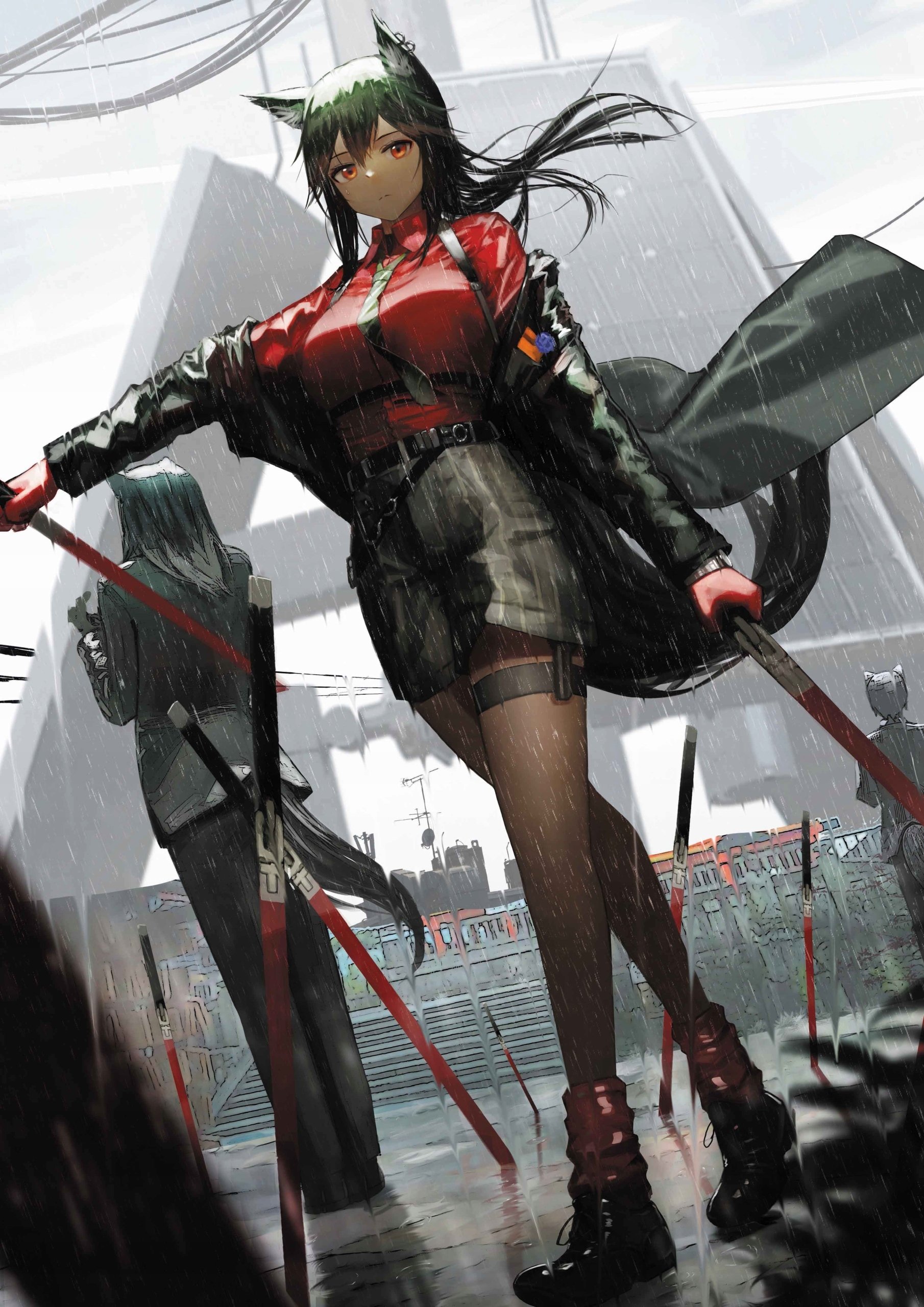 Plakat A1 gra anime Arknights