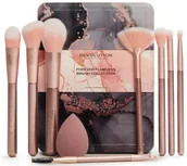 Pędzle do makijażu - Makeup Revolution Forever Flawless zestaw pędzli z etui - miniaturka - grafika 1