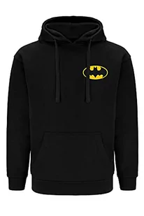 ERT GROUP oryginalna i oficjalnie licencjonowana przez DC czarna bluza męska z kapturem, nadruk jednostronny, wzór batman 002, rozmiar XL - Bluzy męskie - miniaturka - grafika 1