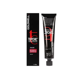 Goldwell Topchic, farba do włosów 5RR Deep Red, 60 ml - Farby do włosów i szampony koloryzujące - miniaturka - grafika 1