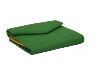 Elegancki portfel ze złotym zapięciem - Zielony - Portfele Elegancki portfel ze złotym zapięciem - Zielony - Portfele - miniaturka - grafika 11