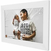 Ramki cyfrowe do zdjęć - Ramka cyfrowa DENVER Frameo PFF-1026W Biały - miniaturka - grafika 1