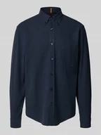 Koszule męskie - Koszula casualowa o kroju regular fit z czystej bawełny model ‘RICKERT’ - miniaturka - grafika 1