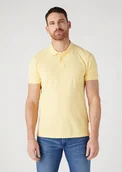 Koszulki męskie - WRANGLER POLOSHIRT MĘSKA KOSZULKA POLO PALE BANANA W7X7K4Y37 112328988 - Wrangler - miniaturka - grafika 1