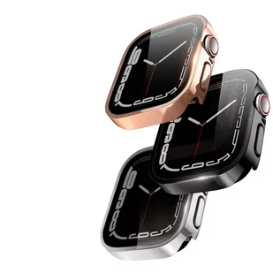 Dux Ducis Hamo etui do Watch 7 45mm metaliczny pokrowiec na zegarek srebrny - Akcesoria do smartwatchy - miniaturka - grafika 3