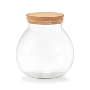 Pękaty słoik zamykany korkiem, 1700 ml - Pojemniki kuchenne - miniaturka - grafika 1