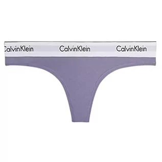 Majtki damskie - Calvin Klein - Idealnie dopasowane stringi - bielizna damska - beżowa - 72% poliamid, 28% elastan - logo Calvin Klein - niski stan - rozmiar XS, Odprysk winogron, L - grafika 1