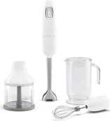 Blendery kielichowe - Blender ręczny z akcesoriami SMEG HBF03WHEU biały - miniaturka - grafika 1