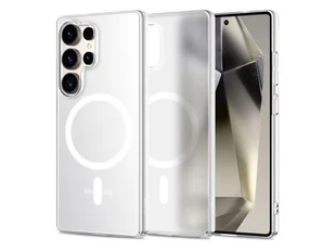 Tech-Protect Magslim Magsafe do Samsung Galaxy S25 Ultra Matte/Ice - Etui i futerały do telefonów - miniaturka - grafika 2