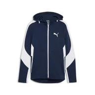 Bluzy sportowe męskie - Bluza Sportowa Męska Puma Evostripe Fz Dk - miniaturka - grafika 1