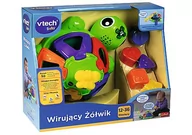 Zabawki interaktywne dla dzieci - Trefl VTech Wirujący żółwik 61091 - miniaturka - grafika 1