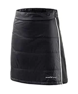 Spódnice - Black Crevice Damska spódnica narciarska – modna spódnica termiczna w różnych rozmiarach – spódnica izolacyjna z watowaniem – zimowa spódnica sportowa z elastycznym ściągaczem - miniaturka - grafika 1