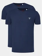 Koszulki męskie - Guess Komplet 2 t-shirtów Caleb U97G03 KCD31 Granatowy Regular Fit - miniaturka - grafika 1