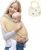 Chusty do noszenia dzieci - NOSIDEŁKO DLA NIEMOWLĄT CHUSTA DLA DZIECI ERGONOMICZNE MIĘKKIE do 20kg - miniaturka - grafika 1