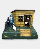 Skarbonki - Żeliwna Skarbonka Mechaniczna Policjant i Złodziej - miniaturka - grafika 1