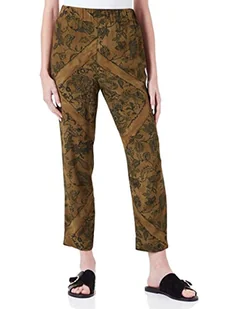 Sisley Spodnie damskie, Military Green 79b, 34 - Spodnie damskie - miniaturka - grafika 1