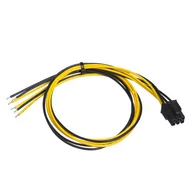 Kable komputerowe i do monitorów - Akyga Przewód zasilający AK-SC-19 Pci-e 6pin 45cm - miniaturka - grafika 1