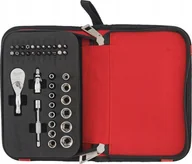 Klucze i nasadki - Milwaukee MILWAUKEE ZESTAW NASADEK I BITÓW Z GRZECHOTKĄ 39szt. - miniaturka - grafika 1