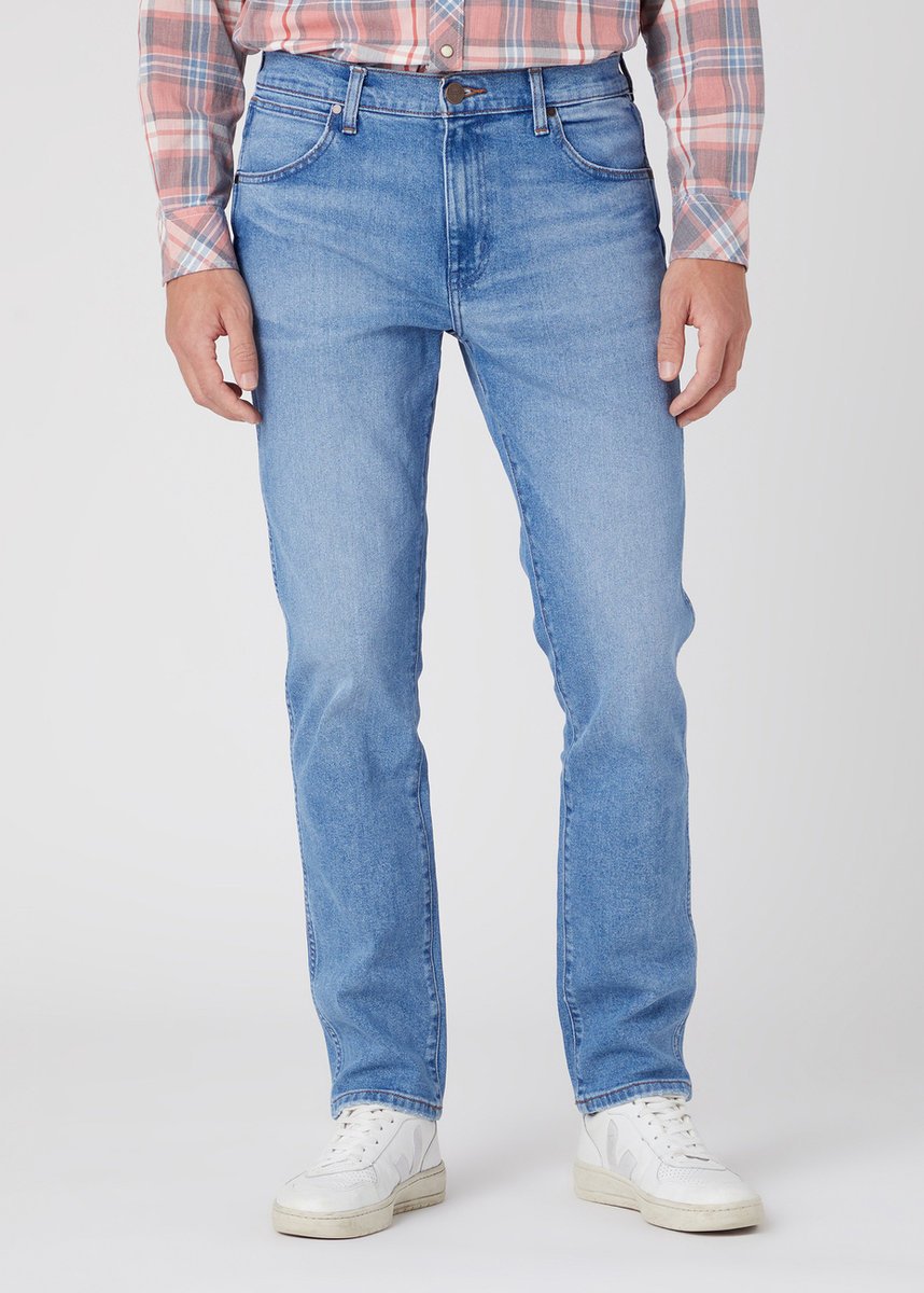 Męskie spodnie jeansowe dopasowane Wrangler LARSTON W29 L34