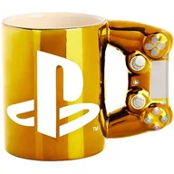 Kubki - Paladone Kubek PlayStation Kontroler Dualshock Złoty Warszawa - miniaturka - grafika 1