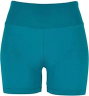 Spodenki damskie - Urban Classics Damskie szorty z materiału pochodzącego z recyklingu, krótkie damskie spodnie sportowe, damskie z recyklingu High Waist Cycle Hot Pants, rozmiary XS - 5XL, zielony, 4XL - miniaturka - grafika 1