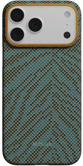 PITAKA Edge Case Breath of Veins, Dive Green - iPhone 17 Pro BV1703P