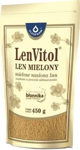 Oleofarm Len mielony - 450g 3501161 - Zdrowa żywność - miniaturka - grafika 2