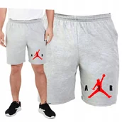 Spodenki męskie - KRÓTKIE SPODENKI DRESOWE DRAGON BALL JORDAN AIR PREZENT KIESZENIE L 0337 - miniaturka - grafika 1