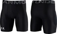 Bielizna sportowa męska - Under Armour Spodenki termoakytwne kompresyjne krótkie męskie Under Armour HG Armour czarne 1361596 001 S - miniaturka - grafika 1