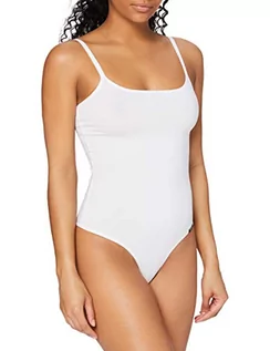 Majtki damskie - Skiny Damen stringi bawełniane body body damskie, Weiß, 36 - grafika 1