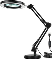 Lusterka do makijażu - Lusterko kosmetyczne ATL ZD144 Lampka lupa kosmetyczna biurkowa - miniaturka - grafika 1