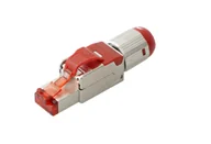 Wtyczki i adaptery - BKT Elektronik CAT6A SHIELDED TOOLLESS PLUG - miniaturka - grafika 1