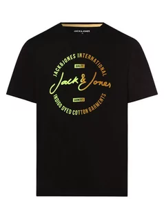 Koszulki męskie - Jack & Jones - T-shirt męski  JJOliver, czarny - grafika 1