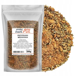 PRZYPRAWA WĘGIERSKA 200g Aromatyczna mieszanka ziół do gulaszu Kol-Pol - Przyprawy i zioła sypkie - miniaturka - grafika 1