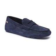 Mokasyny damskie - Tommy Hilfiger Skórzane mokasyny - miniaturka - grafika 1
