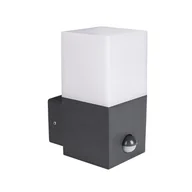 Lampy ogrodowe - Inspire Kinkiet zewnętrzny Cies E27 Pir IP54 czarny - miniaturka - grafika 1