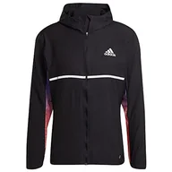 Kurtki męskie - adidas Męska kurtka Otr JKT CB Jacke, czarna/rafimor/limonka/Rojaci, XL - miniaturka - grafika 1