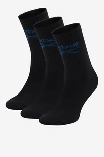 Reebok R0258-SS24 (3-pack) Czarny - Skarpetki damskie - miniaturka - grafika 1