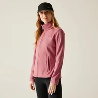 Kurtki i kamizelki sportowe damskie - Regatta Kurtka damska softshell przeciwdeszczowy Connie V Różowy, Rozmiar: 52 - miniaturka - grafika 1