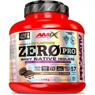 Odżywki białkowe - AMIX ZeroPro Protein 2000 g Cookies'n Cream - miniaturka - grafika 1