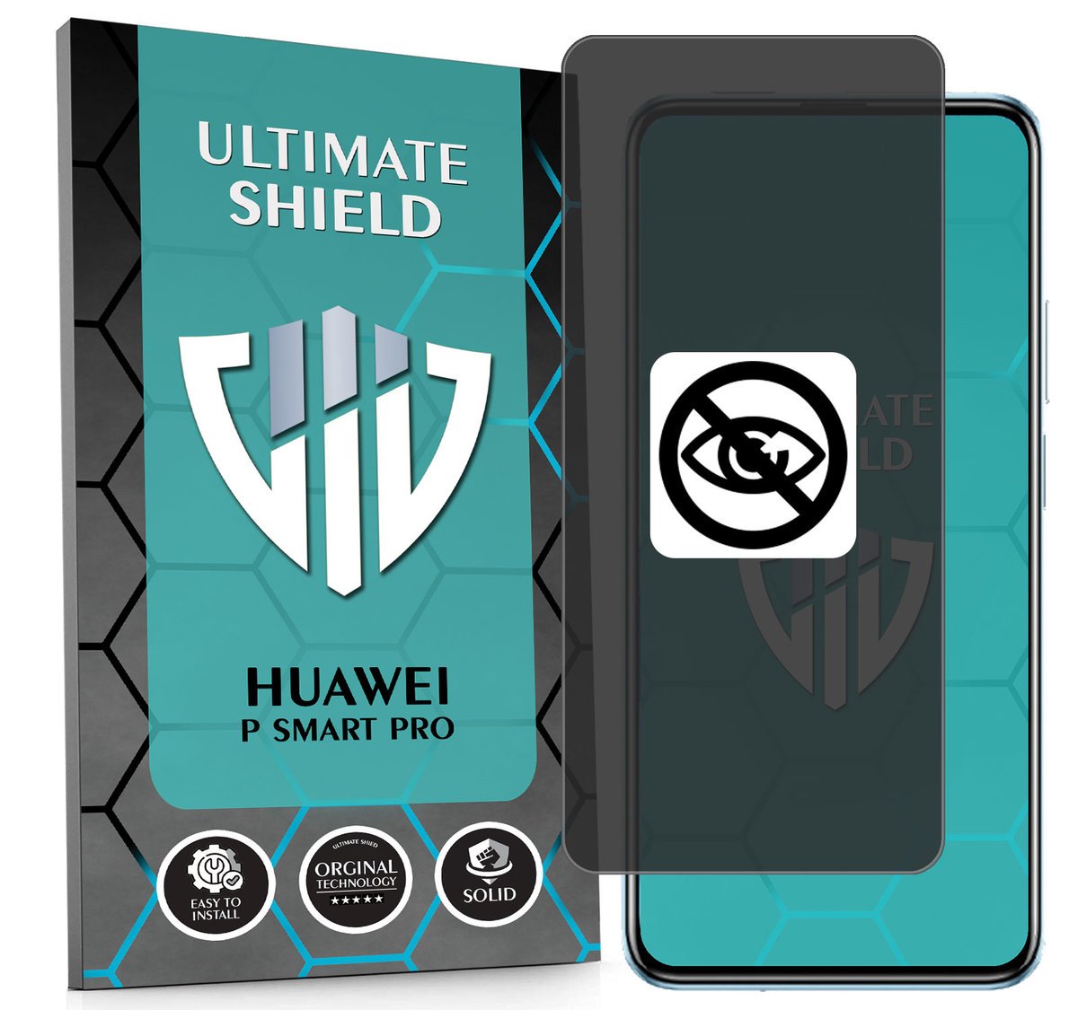 NAJLEPSZA FOLIA 5D ANTYSZPIEGOWSKA DO HUAWEI P SMART PRO HYDROŻELOWA MATOWA
