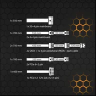Zasilacze komputerowe - LC-Power Netzteil 650W Integrator Pro ATX V3.1 80+Bronze - miniaturka - grafika 1