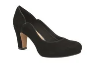 Półbuty damskie - Chorus Nights [black suede] - rozmiar 36 - miniaturka - grafika 1