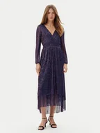 Sukienki - Pepe Jeans Sukienka codzienna Althea PL953637 Fioletowy Regular Fit - miniaturka - grafika 1