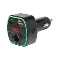 Transmitery FM - Transmiter samochodowy FM z funkcją bluetooth - miniaturka - grafika 1